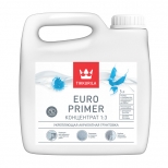 грунтовка TIKKURILA Euro Primer акрилатная 3 л, арт.700001238 - фото в каталоге Максидом