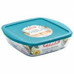 блюдо для запекания PYREX Cook&Store 20х17х5,5см с крышкой жаропрочное стекло - фото в каталоге Максидом