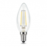 лампа GAUSS Filament 7Вт Е14 LED 550Лм 2700К свеча лампа GAUSS Filament 7Вт Е14 LED 550Лм 2700К свеча - фото в каталоге Максидом