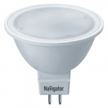 лампа светодиодная NAVIGATOR 8Вт GU5.3 230В 4000K спот MR16 5шт - фото в каталоге Максидом