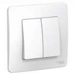 выключатель 2 клавишный SYSTEME ELECTRIC Blanca (cх.5) 6А 250В белый выключатель 2 клавишный SYSTEME ELECTRIC Blanca (cх.5) 6А 250В белый - фото в каталоге Максидом