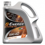 масло моторное G-ENERGY Synthetic Active 5W-40 4л - фото в каталоге Максидом