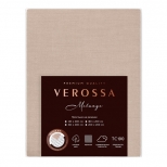 простыня на резинке VEROSSA Melange 140х200см диагональ бежевая, арт.776153 - фото в каталоге Максидом
