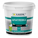 шпатлевка латексная ЛАКРА для внутренних работ 1,5кг, арт.0008040 - фото в каталоге Максидом