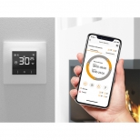 терморегулятор электронный ТЕПЛОЛЮКС EcoSmart 25 Wi-Fi белый IP31 терморегулятор электронный ТЕПЛОЛЮКС EcoSmart 25 Wi-Fi белый IP31 - фото в каталоге Максидом