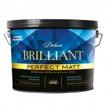 краска акриловая PARADE Deluxe brilliant perfect matt белая 9л, арт.0007392 - фото в каталоге Максидом