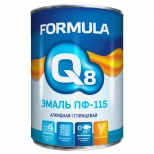 эмаль ПФ-115 Formula Q8 черная 0,9кг, арт.ЭК000127370 - фото в каталоге Максидом