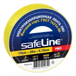 изолента Safeline 19ммХ20м желтый изолента Safeline 19ммХ20м желтый - фото в каталоге Максидом