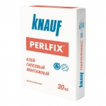 клей монтажный гипсовый для ГКЛ, ПГП KNAUF Perlfix 30кг - фото в каталоге Максидом