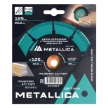 диск отрезной METALLICA Optima по дереву 125x22мм - фото в каталоге Максидом