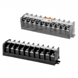 зажим винтовой TDM ELECTRIC блок 30А на DIN-рейку 10х4кв.мм черный - фото в каталоге Максидом