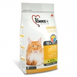 корм для кошек 1st CHOICE Mature or Less Active цыплёнок для пожилых 2,72 кг корм для кошек 1st CHOICE Mature or Less Active цыплёнок для пожилых 2,72 кг - фото в каталоге Максидом