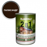 текстурное покрытие АКВАТЕКС 0,8л палисандр, арт.18110 - фото в каталоге Максидом