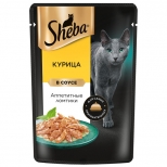 корм для кошек Sheba курица в соусе 75г - фото в каталоге Максидом