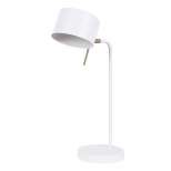 лампа настольная ARTE LAMP Sebastian E14 1х40Вт металл белый - фото в каталоге Максидом