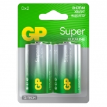 батарейка GP Batteries Super G TECH 1,5 В LR20 D 2шт - фото в каталоге Максидом