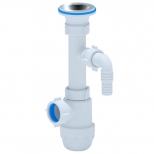 сифон для раковины АНИПЛАСТ 1 1/4"х32мм с отводом для стиральной машины сифон для раковины АНИПЛАСТ 1 1/4"х32мм с отводом для стиральной машины - фото в каталоге Максидом