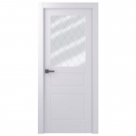 полотно дверное BELWOODDOORS Инари белое остеклённое 200х80см эмаль - фото в каталоге Максидом