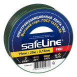 изолента SAFELINE 19ммХ20м зеленый - фото в каталоге Максидом