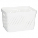 корзина CURVER Infinity 36х27х22см 17л пластик белый корзина CURVER Infinity 36х27х22см 17л пластик белый - фото в каталоге Максидом