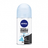 дезодорант женский NIVEA Легкий: Невидимый для черного и белого, 50 мл, ролик - фото в каталоге Максидом