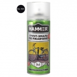 грунт-эмаль аэрозольная HAMMER по ржавчине 520мл RAL9005 черная, арт.ЭК000135102 грунт-эмаль аэрозольная HAMMER по ржавчине 520мл RAL9005 черная, арт.ЭК000135102 - фото в каталоге Максидом