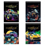 блокнот BG Bright Cars 60л А6 60 г/кв.м на гребне клетка блокнот BG Bright Cars 60л А6 60 г/кв.м на гребне клетка - фото в каталоге Максидом