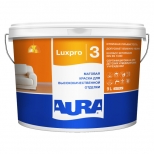 краска в/д AURA Luxpro 3 TR 9л глубокоматовая моющаяся, арт.12284 - фото в каталоге Максидом