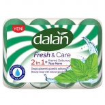 мыло DALAN Fresh&Care Свежая мята 4шт 90г - фото в каталоге Максидом