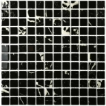 мозаика стеклянная BONAPARTE Mia black glossy 30x30x0,4 глянцевый черный - фото в каталоге Максидом