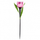 светильник на солнечной батарее UNIEL Pink Tulip 30,5см пластик розовый светильник на солнечной батарее UNIEL Pink Tulip 30,5см пластик розовый - фото в каталоге Максидом