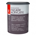 краска акрилатная фасадная TIKKURILA Facade Acrylate база A 0,9л белая, арт.700012339 - фото в каталоге Максидом