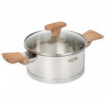 кастрюля PYREX Design 2л 18см нержавеющая сталь, индукция - фото в каталоге Максидом