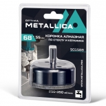 коронка алмазная METALLICA Optima по стеклу и плитке 68x55мм - фото в каталоге Максидом