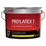 краска латекс. PARADE PRO'LATEX Е7 база С шелк-мат. 2,7л, арт.краскаЕ7б.С2,7л - фото в каталоге Максидом