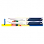нож TRAMONTINA Multicolor 2шт 12,5см для стейка нерж.сталь, пластик нож TRAMONTINA Multicolor 2шт 12,5см для стейка нерж.сталь, пластик - фото в каталоге Максидом