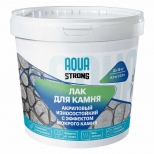 лак акриловый  AQUASTRONG для камня глянцевый  0,9 кг бесцветный, арт. 4607130866689 - фото в каталоге Максидом