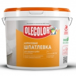 шпатлевка для наружных работ OLECOLOR готовая 9кг, арт.4300000133 - фото в каталоге Максидом