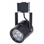 светильник трековый ARTE LAMP Mizar GU10 1х50Вт черный светильник трековый ARTE LAMP Mizar GU10 1х50Вт черный - фото в каталоге Максидом