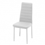стул COMFY 420х400х960мм искусственная кожа/металл белый стул COMFY 420х400х960мм искусственная кожа/металл белый - фото в каталоге Максидом