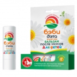 бальзам-карандаш ДЭТА Бэби Travel size для детей после укусов 4,2мл - фото в каталоге Максидом