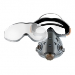 респиратор с интегрированными очками JETA SAFETY Air Optics размер L - фото в каталоге Максидом