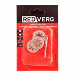 набор кругов отрезных алмазных REDVERG 3шт/держатель - фото в каталоге Максидом