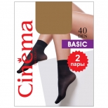 носки CINEMA Basic 40den visone 2 пары - фото в каталоге Максидом