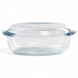 утятница PYREX Let's Share 4,1л 33х20х13см с крышкой жаропрочное стекло - фото в каталоге Максидом
