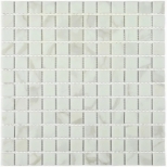 мозаика стеклянная BONAPARTE Mia white matt 30x30x0,4 матовый белый - фото в каталоге Максидом