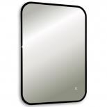 зеркало для ванной SILVER MIRRORS Incanto 55х80см открытая подсветка сенсорный выключатель гор/верт - фото в каталоге Максидом