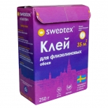 клей обойный SWEDTEX Флизелин 250г, арт.PF025 - фото в каталоге Максидом