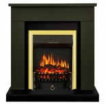 каминокомплект Royal Flame BERGEN STD SFT + Fobos FX Brass темная олива - фото в каталоге Максидом