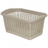корзина GENSINI Rattan, 36,2x23x18 см, 10 л для бытовых нужд, пластик, без крышки, бежевый корзина GENSINI Rattan, 36,2x23x18 см, 10 л для бытовых нужд, пластик, без крышки, бежевый - фото в каталоге Максидом